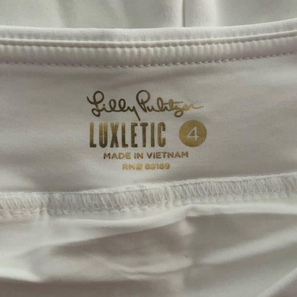 Lilly Pulitzer Luxletic Frazer Short Skort Size 4 - Picture 5 of 5